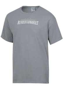 ComfortWash George Washington Revolutionaries Grey Garment Dyed Short Sleeve T Shirt