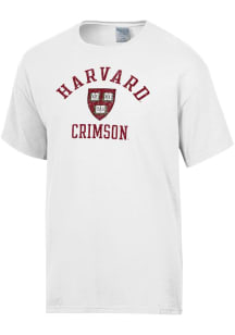 ComfortWash Harvard Crimson White Garment Dyed Short Sleeve T Shirt