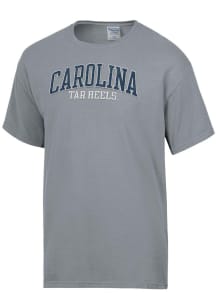 ComfortWash North Carolina Tar Heels Grey Garment Dyed Short Sleeve T Shirt