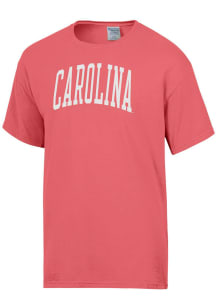 ComfortWash North Carolina Tar Heels Pink Garment Dyed Short Sleeve T Shirt