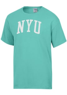 ComfortWash NYU Violets Green Garment Dyed Short Sleeve T Shirt