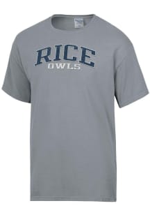 ComfortWash Rice Owls Grey Garment Dyed Short Sleeve T Shirt