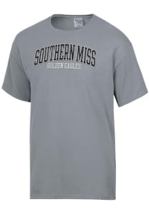 ComfortWash Southern Mississippi Golden Eagles Grey Garment Dyed Short Sleeve T Shirt