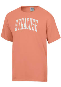 ComfortWash Syracuse Orange Orange Garment Dyed Short Sleeve T Shirt