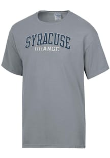 ComfortWash Syracuse Orange Grey Garment Dyed Short Sleeve T Shirt