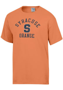 ComfortWash Syracuse Orange Orange Garment Dyed Short Sleeve T Shirt