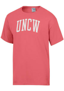 ComfortWash UNCW Seahawks Pink Garment Dyed Short Sleeve T Shirt