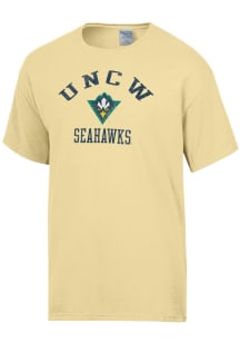 ComfortWash UNCW Seahawks Yellow Garment Dyed Short Sleeve T Shirt