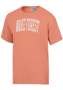 ComfortWash Wake Forest Demon Deacons Orange Garment Dyed Short Sleeve T Shirt