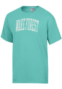 ComfortWash Wake Forest Demon Deacons Green Garment Dyed Short Sleeve T Shirt