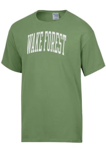 ComfortWash Wake Forest Demon Deacons Green Garment Dyed Short Sleeve T Shirt
