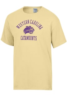 ComfortWash Western Carolina Yellow Garment Dyed Short Sleeve T Shirt