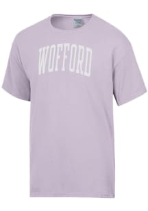 ComfortWash Wofford Terriers Purple Garment Dyed Short Sleeve T Shirt