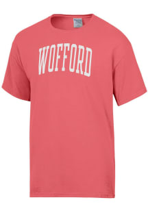 ComfortWash Wofford Terriers Pink Garment Dyed Short Sleeve T Shirt