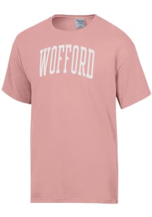 ComfortWash Wofford Terriers Pink Garment Dyed Short Sleeve T Shirt