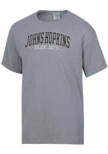 ComfortWash Johns Hopkins Blue Jays Grey Garment Dyed Short Sleeve T Shirt