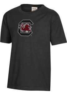 ComfortWash South Carolina Gamecocks Youth Black Garment Dyed Short Sleeve T-Shirt