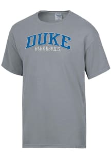 ComfortWash Duke Blue Devils Grey Garment Dyed Short Sleeve T Shirt