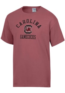 ComfortWash South Carolina Gamecocks Red Garment Dyed Short Sleeve T Shirt