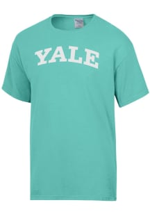 ComfortWash Yale Bulldogs Green Garment Dyed Short Sleeve T Shirt