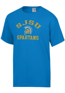 ComfortWash San Jose State Spartans Blue Garment Dyed Short Sleeve T Shirt