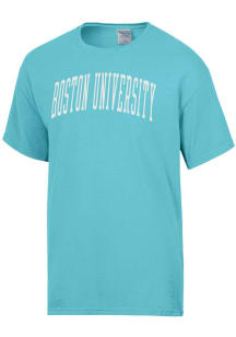 ComfortWash Boston Terriers Blue Garment Dyed Short Sleeve T Shirt