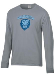 ComfortWash Columbia College Cougars Grey Garment Dyed Long Sleeve T Shirt