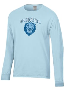 ComfortWash Columbia College Cougars Blue Garment Dyed Long Sleeve T Shirt