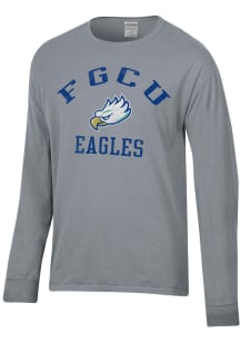 ComfortWash Florida Gulf Coast Eagles Grey Garment Dyed Long Sleeve T Shirt