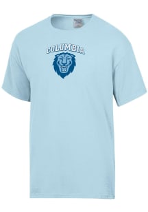 ComfortWash Columbia College Cougars Blue Mascot Garment Dyed Short Sleeve T Shirt