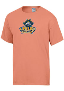 ComfortWash University of Massachusetts Dartmouth Orange Garment Dyed Design Short Sleeve T Shirt