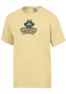 ComfortWash University of Massachusetts Dartmouth Yellow Garment Dyed Short Sleeve T Shirt