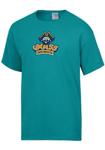 ComfortWash University of Massachusetts Dartmouth Blue Garment Dyed Short Sleeve T Shirt