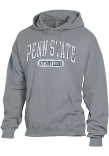 Mens Penn State Nittany Lions Charcoal ComfortWash Garment Dyed Hooded Sweatshirt