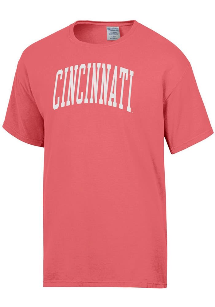 ComfortWash Cincinnati Bearcats Orange Garment Dyed Short Sleeve T Shirt