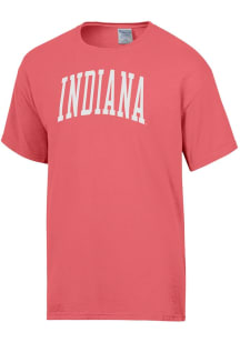 Indiana Hoosiers Orange ComfortWash Garment Dyed Design Short Sleeve T Shirt