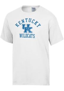 ComfortWash Kentucky Wildcats White Garment Dyed Short Sleeve T Shirt