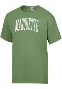 ComfortWash Marquette Golden Eagles Green Garment Dyed Short Sleeve T Shirt