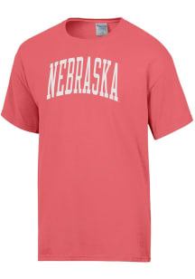 Nebraska Cornhuskers Orange ComfortWash Garment Dyed Design Short Sleeve T Shirt