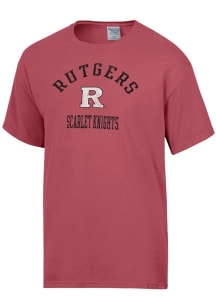 Rutgers Scarlet Knights Crimson ComfortWash Garment Dyed Short Sleeve T Shirt