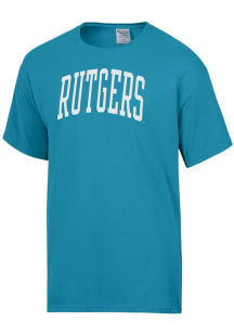 ComfortWash Rutgers Scarlet Knights Blue Garment Dyed Short Sleeve T Shirt