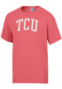 ComfortWash TCU Horned Frogs Orange Garment Dyed Short Sleeve T Shirt