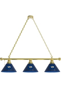 Nashville Predators 3 Shade Gold Billiard Lamp