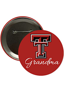 Texas Tech Red Raiders 3" Grandma Button - Red
