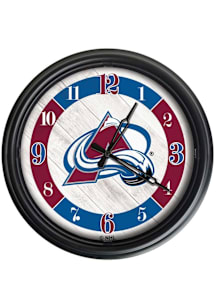 Colorado Avalanche Outdoor LED Wall Clock