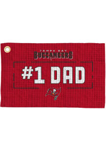 Tampa Bay Buccaneers #1 Dad Waffle Golf Towel