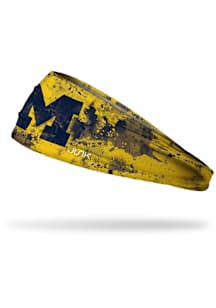 Michigan Wolverines Grunge Mens Headband