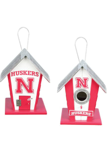 Nebraska Cornhuskers Wood Bird Accessory