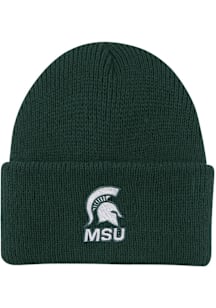 LogoFit Michigan State Spartans Northpole Cuff Baby Knit Hat - Green