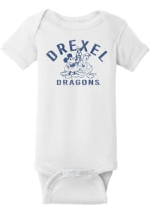 Baby White Drexel Dragons Disney Short Sleeve One Piece